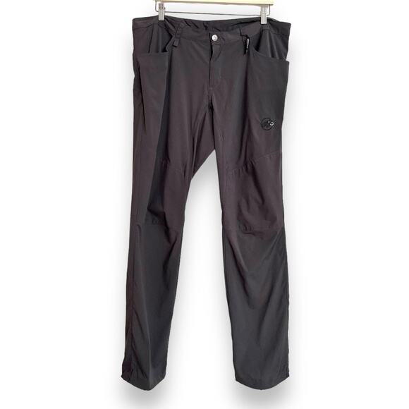 Mammut Dark Gray Light Weight Hiking Outdoor Pants Men's Size EU 56 US 40 - Picture 1 of 14